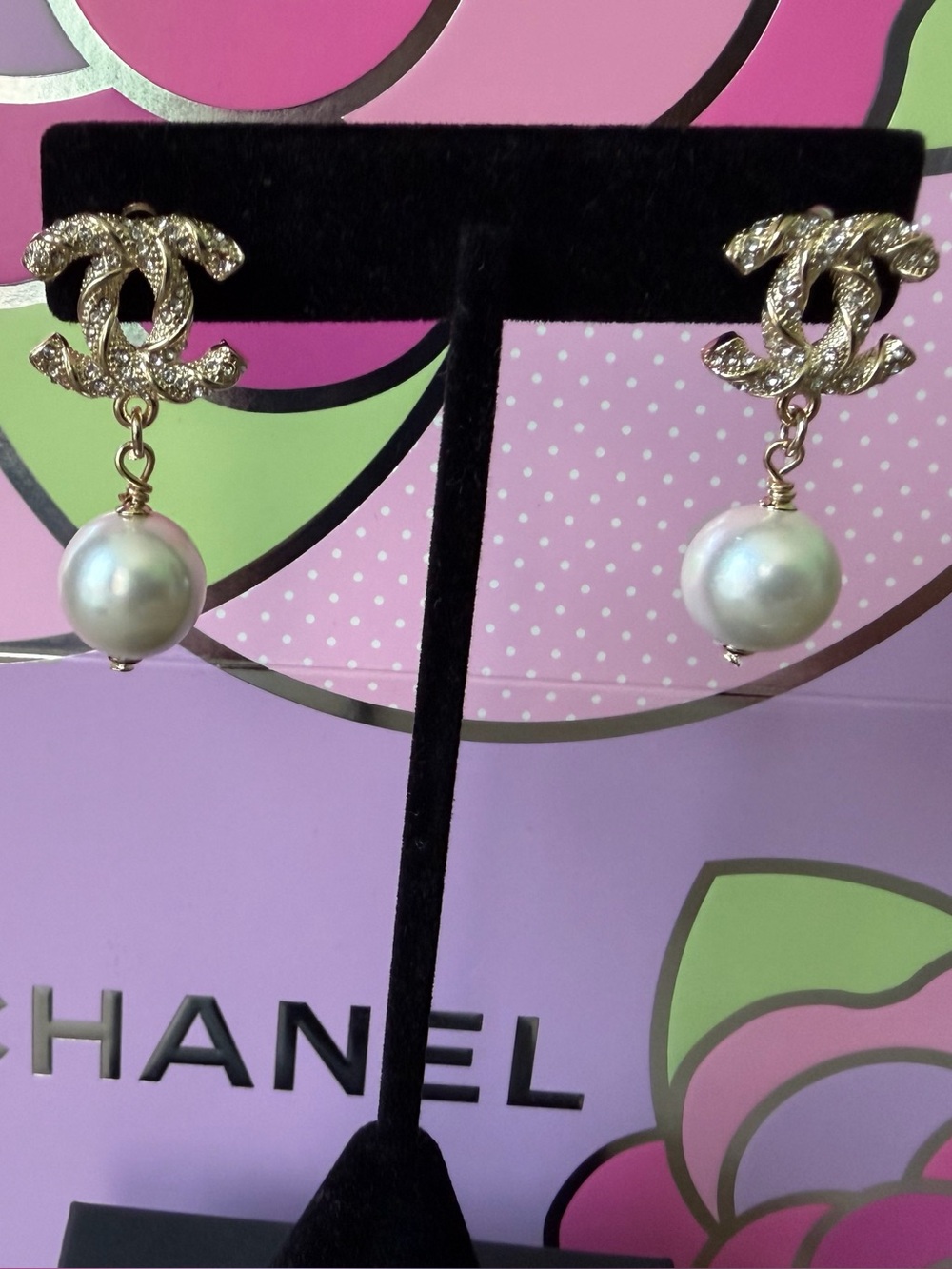 Chanel Gold tone Earrings - Picture 7 of 13